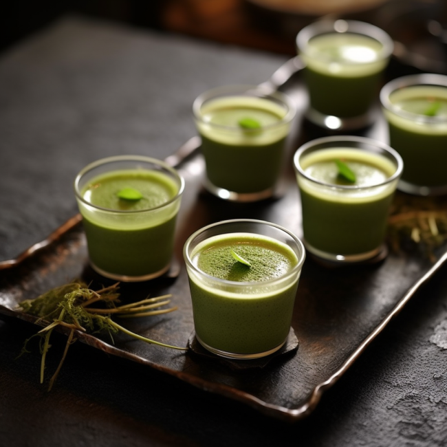 Matcha dessert
